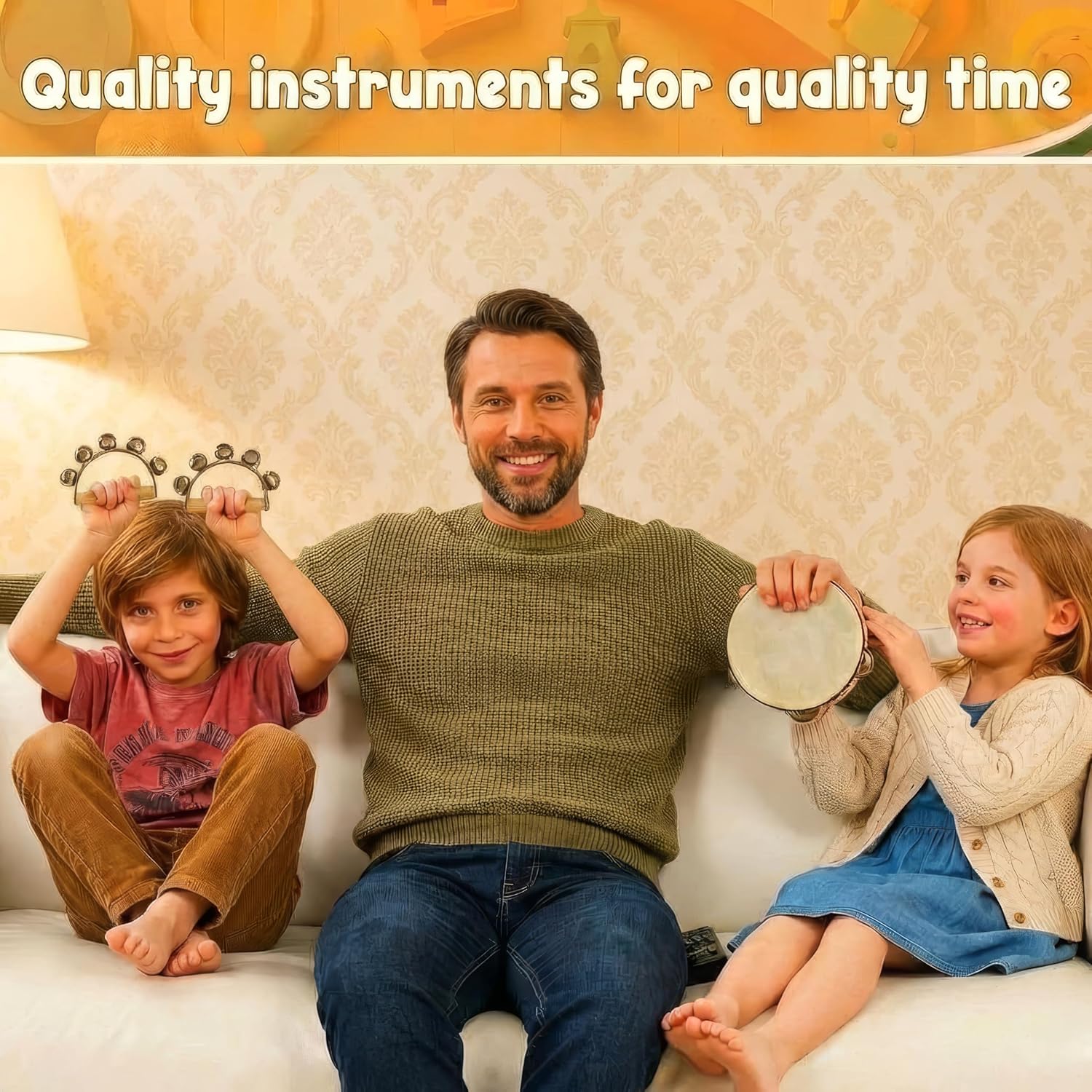 Thumbnail 6 de Stoie's International Musik-Set aus Holz – 9 Instrumente für Kleinkinder & Kinder inkl. Baumwoll-Aufbewahrungstasche