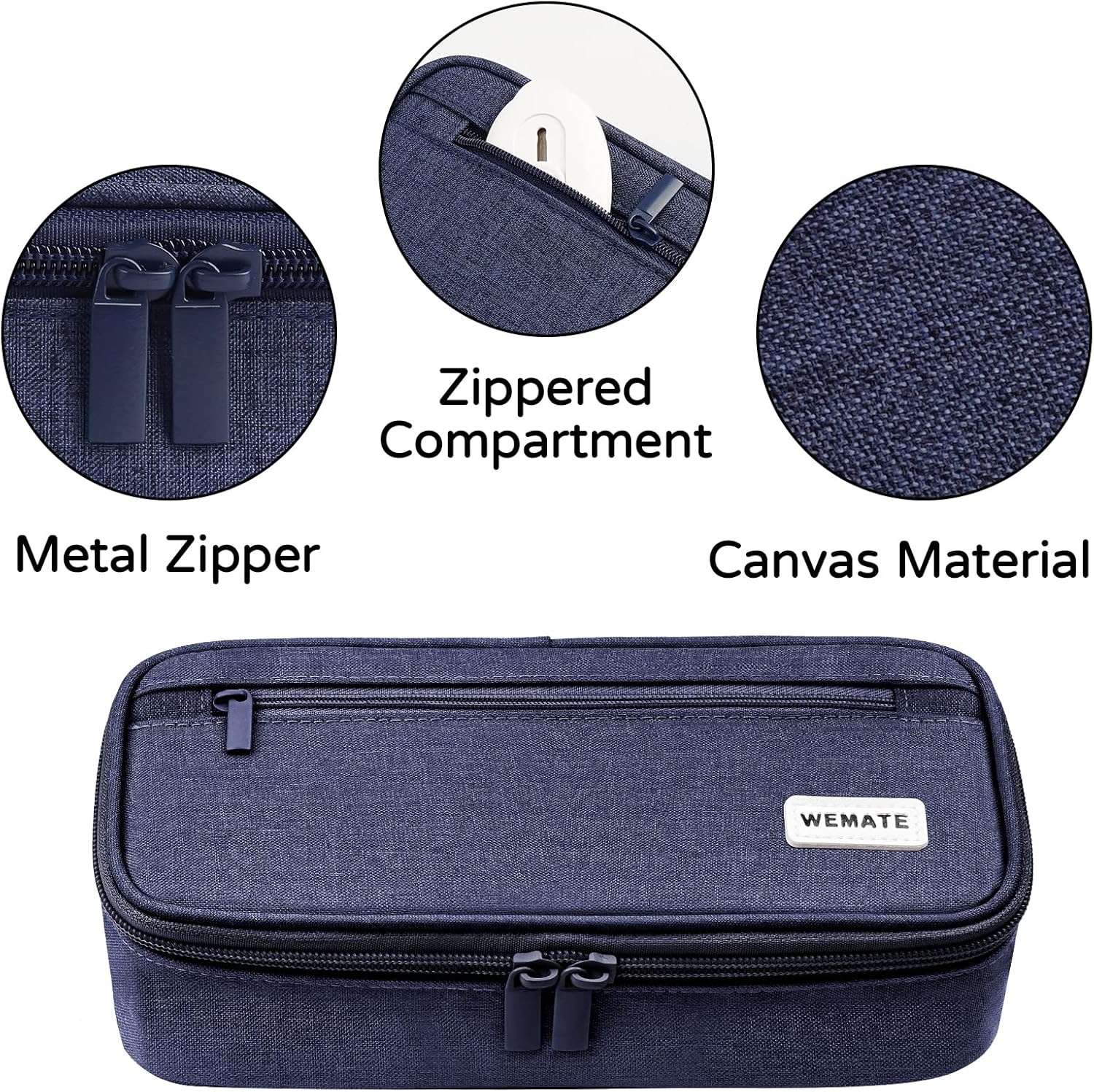 Detalle de WEMATE Large Pencil Case 80 pencils