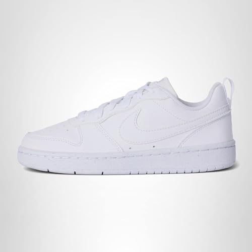 Thumbnail 6 de NIKE Court Borough Low Recraft, zapatillas infantiles blancas de cuero, 5.5 UK