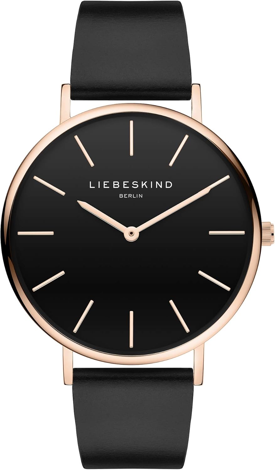 Thumbnail 6 de Liebeskind Berlin Damenarmbanduhr 38 mm – Quarzuhr mit Lederarmband, 5 ATM wasserdicht