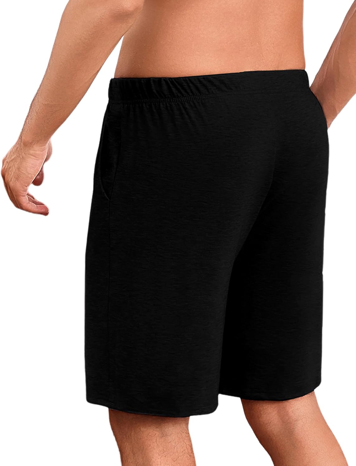 Detalle de Uniexcosm Schlafanzughose Herren Kurz – bequeme Baumwoll-Shorts für Schlaf und Freizeit