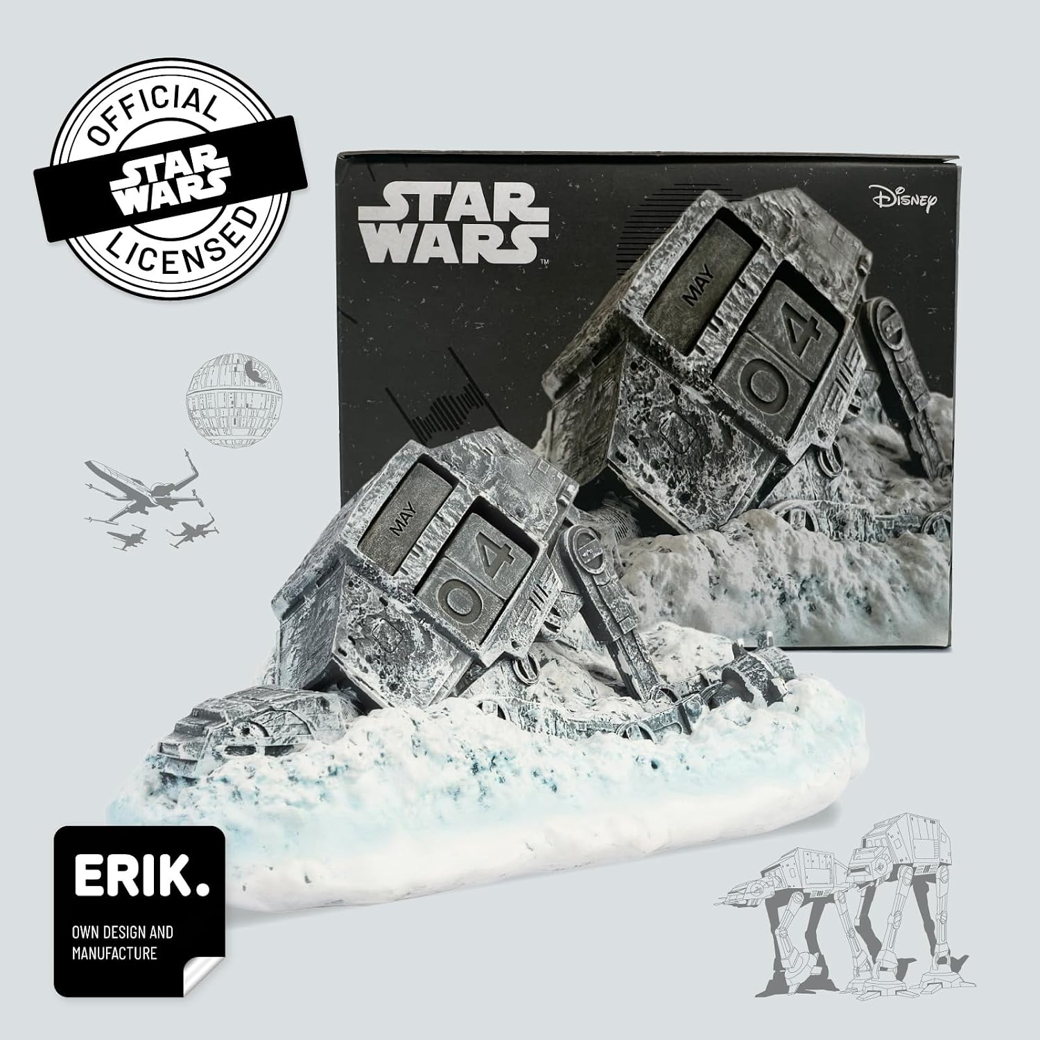 Detalle de Grupo Erik Perpetual Calendar – Star Wars AT-AT Desk Calendar