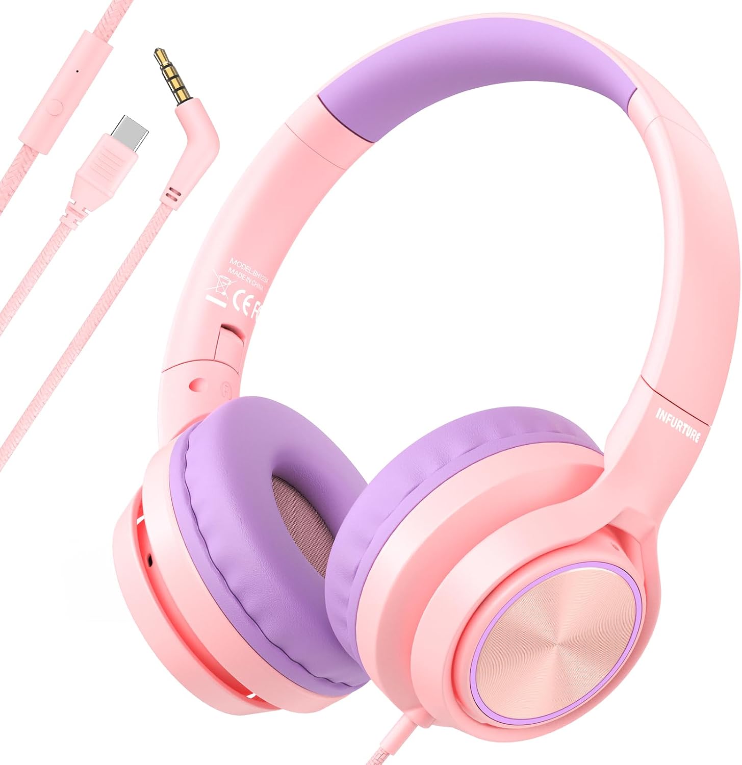 Detalle de INFURTURE CH5 Kids Headphones 94dB