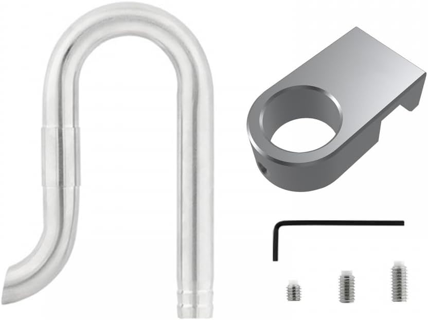 MiOYOOW 304 Stainless Steel Lily Pipe – Inflow & Outflow Pipe for 12/16mm Aquariums