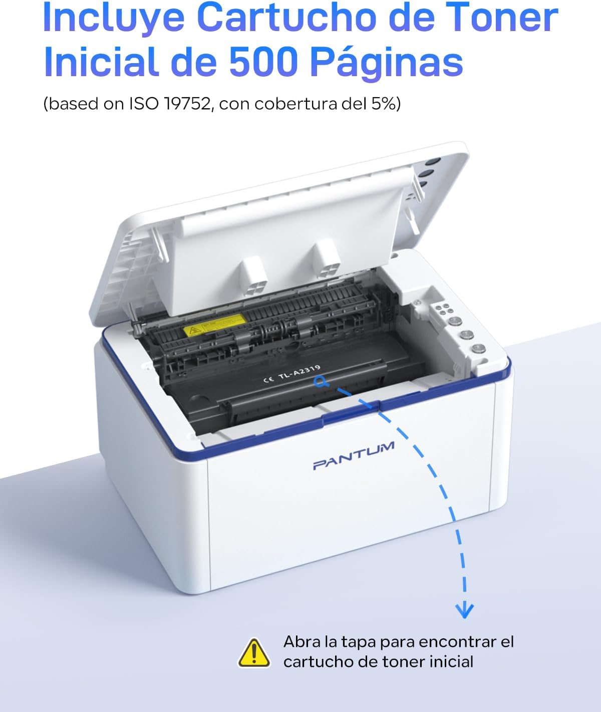 Thumbnail 6 de PANTUM BP2309W Impresora Láser WiFi Mono Compacta para Hogar y Oficina