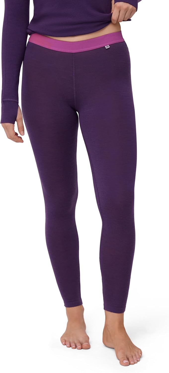 Thumbnail 5 de DANISH ENDURANCE Leggings donna in lana merino, termici