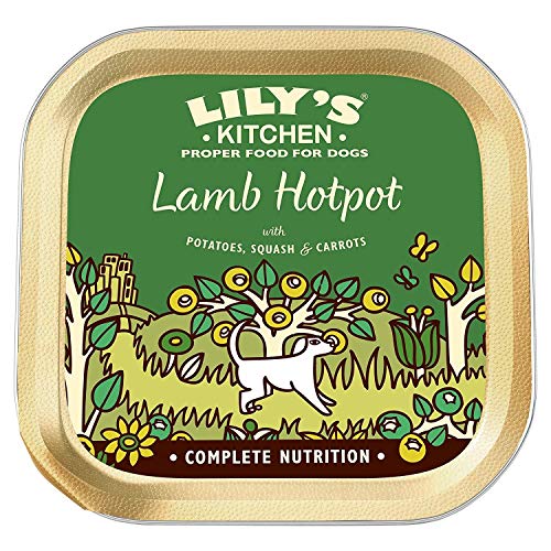 Detalle de Lily's Kitchen Comida húmeda para perros de cordero 10×150 g
