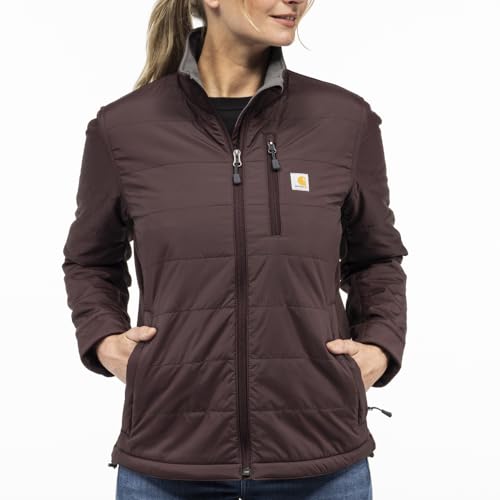 Detalle de Carhartt Damen Winterjacke Relaxed Fit Light Insulated XS