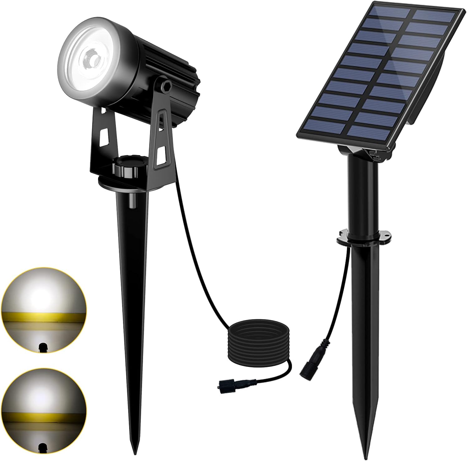Detalle de T-SUN Solar Spot Lights 1 LED 6000K