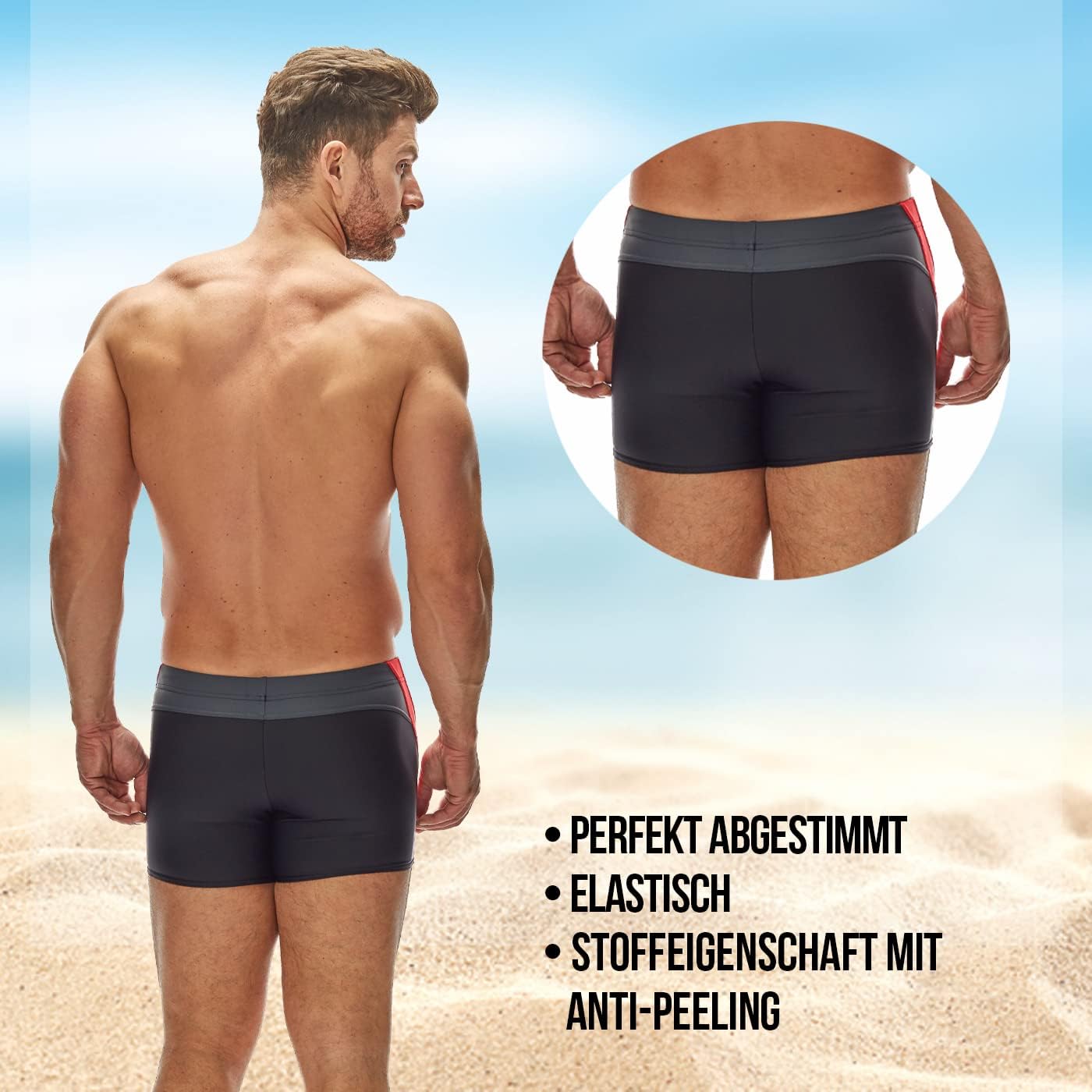 Thumbnail 4 de Zagano Adam Lipski Badehose S‑3XL