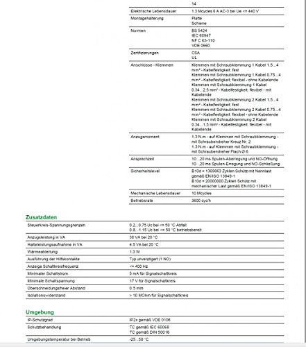 Thumbnail 2 de Schneider Electric TeSys LC1K0610P7 – Contacteur 3P AC-3, 440V, 6A, bobine 230Vca