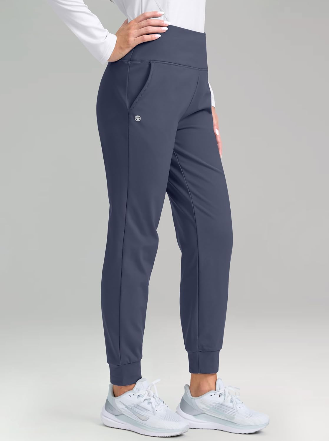 Detalle 2 de G Gradual Women's Fleece-Lined Joggers, High-Waisted Water-Resistant Winter Pants