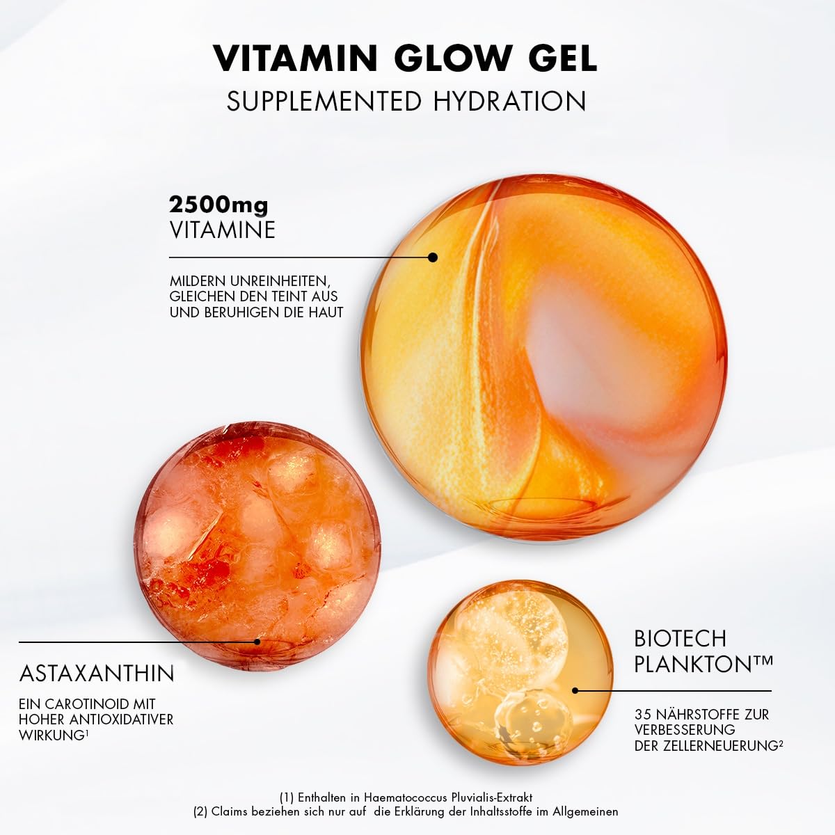 Thumbnail 5 de Biotherm Aquasource+ Vitamin Glow Gel – Feuchtigkeitspflege mit Vitamin B3 und Astaxanthin