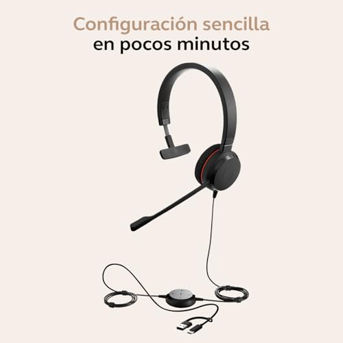 Thumbnail 4 de Jabra Evolve 20 casque filaire, USB-C, noir