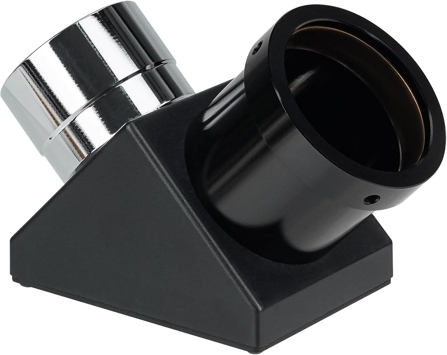 SvBony SV221 Diagonal Télescope 1,25'' 45° — Prisme Diagonal Érecteur avec Anneau en Laiton