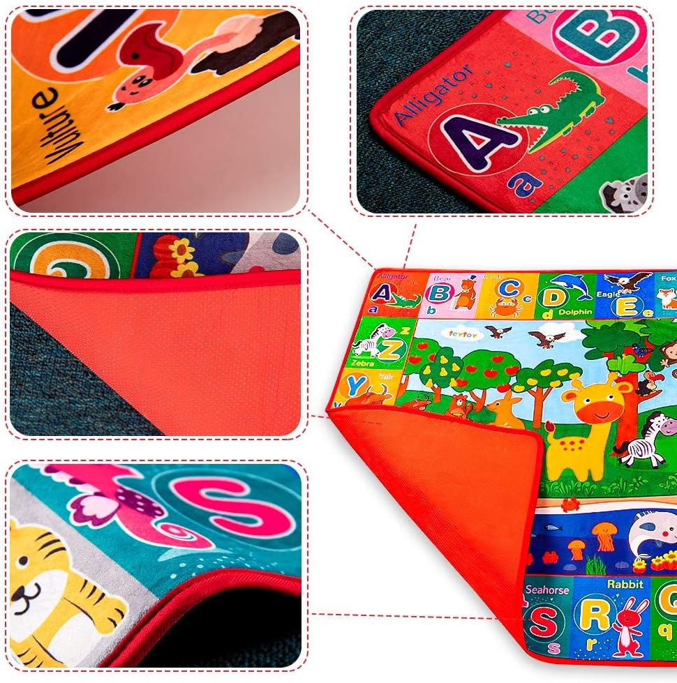 Thumbnail 3 de teytoy Baby Play Mat (Large) – Foldable, Non-Slip ABC & Animal Rug, 0.6cm thick