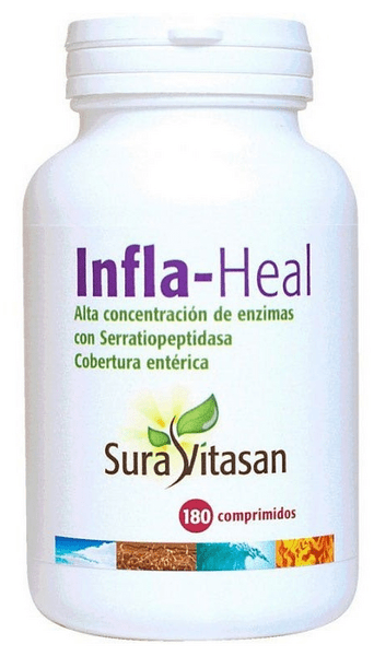 Sura Vitasan Infla Heal 🌱 180 Cápsulas para inflamación