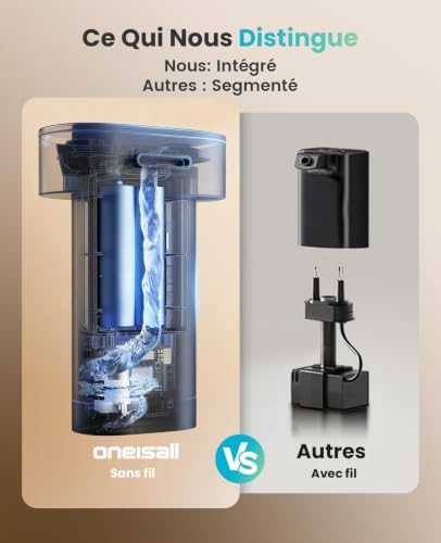 Thumbnail 7 de oneisall Fontaine à Eau pour Chat sans Fil 2,2 L – SilentFlow et autonomie longue