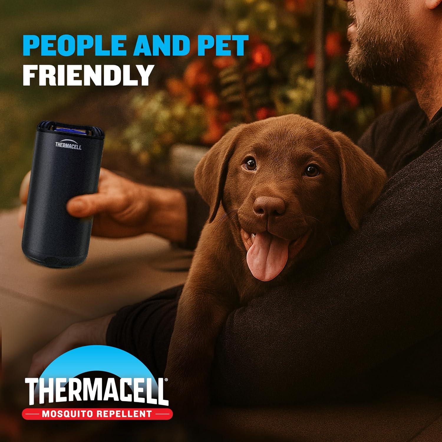 Thumbnail 3 de Thermacell Fuel-ZoneGuard Base Patio Shield Mosquito Repeller (Glacial Blue)