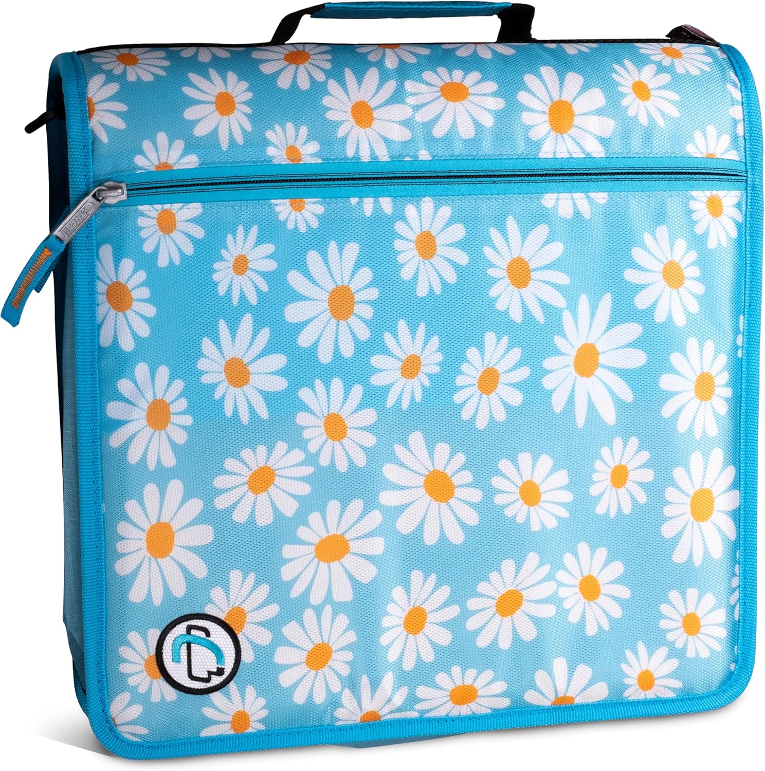 Detalle de Case-it School Zipper Binder, 3-Inch O-Rings