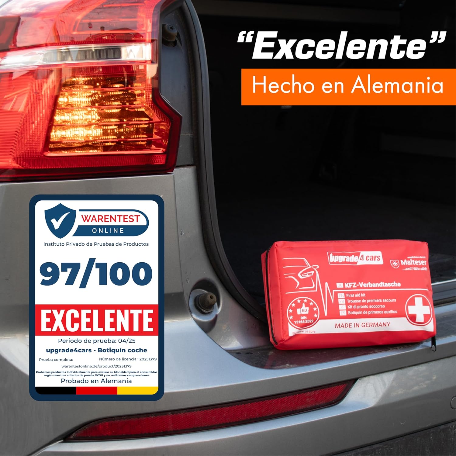 Detalle 2 de Upgrade4cars Botiquín de Primeros Auxilios 2026