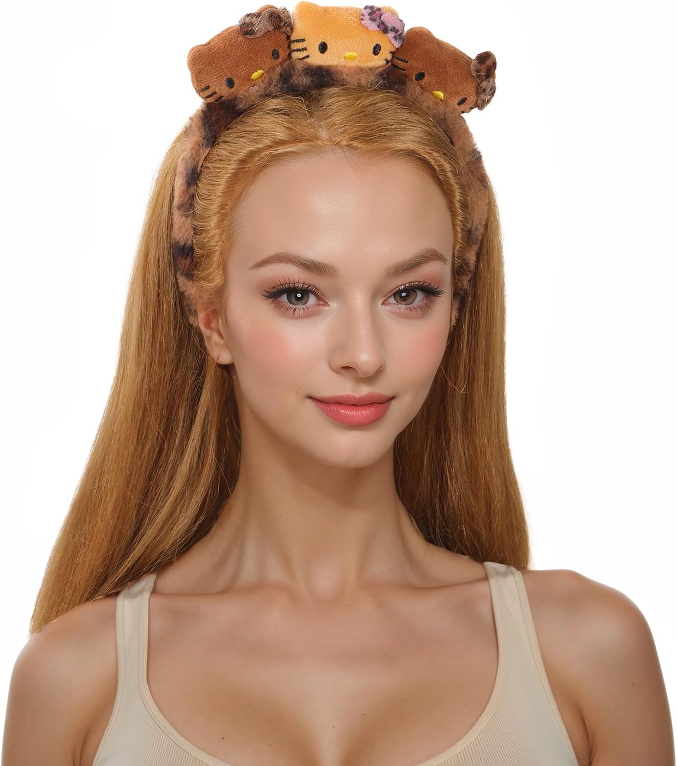 Detalle 2 de Lamca Cute Animal Hair Band for Washing Face, Soft Non-Slip Headbands for Women & Girls