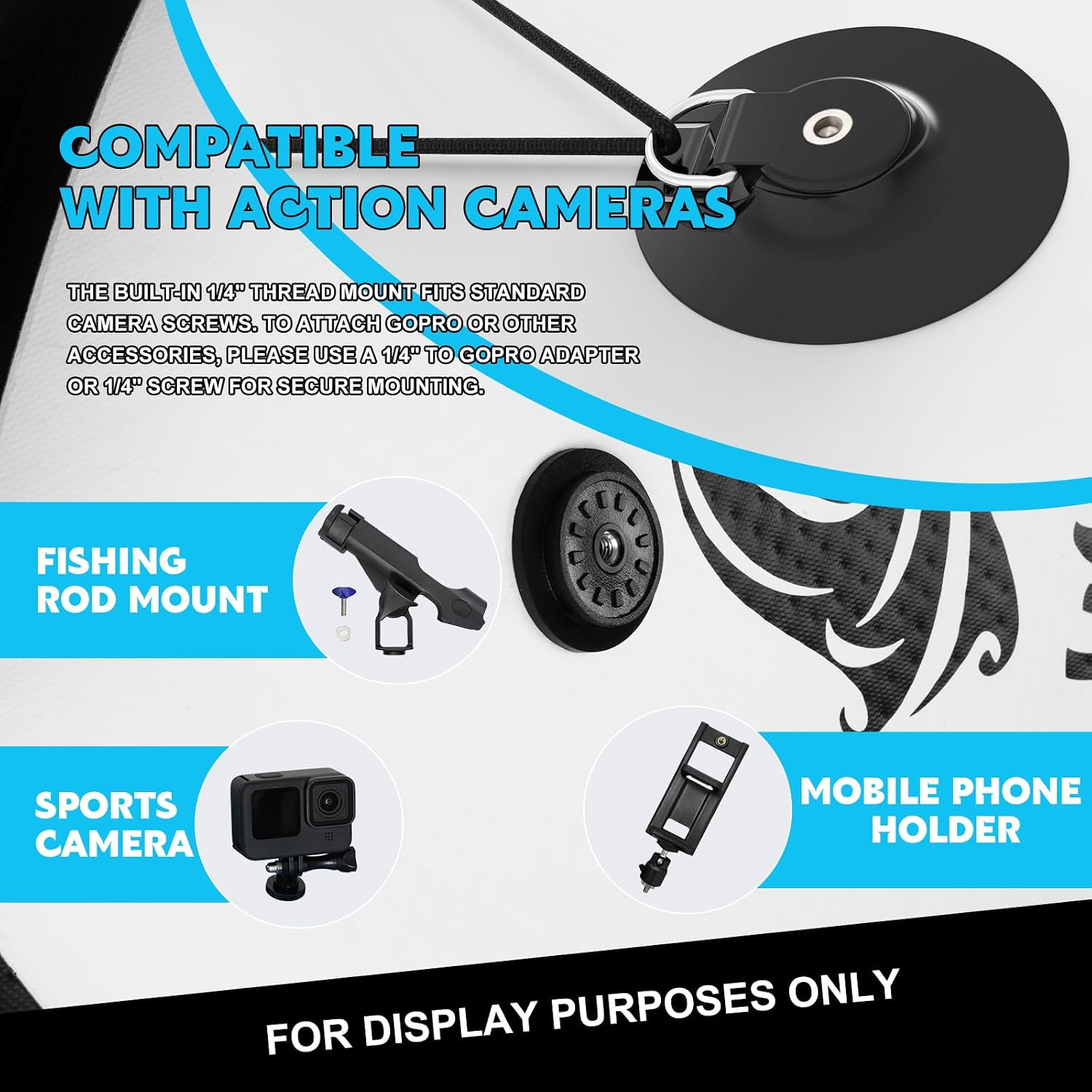 Detalle de InnoExpo Inflatable Stand Up Paddle Board with Premium Accessories