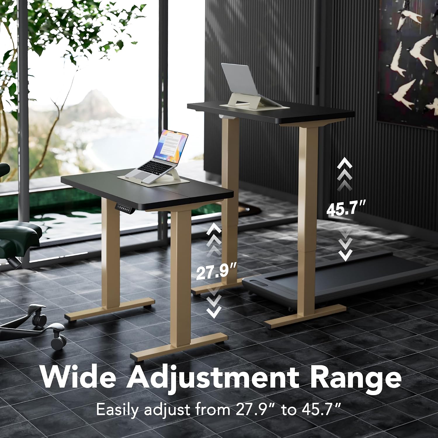 Detalle de HUANUO Electric Standing Desk 32-inch