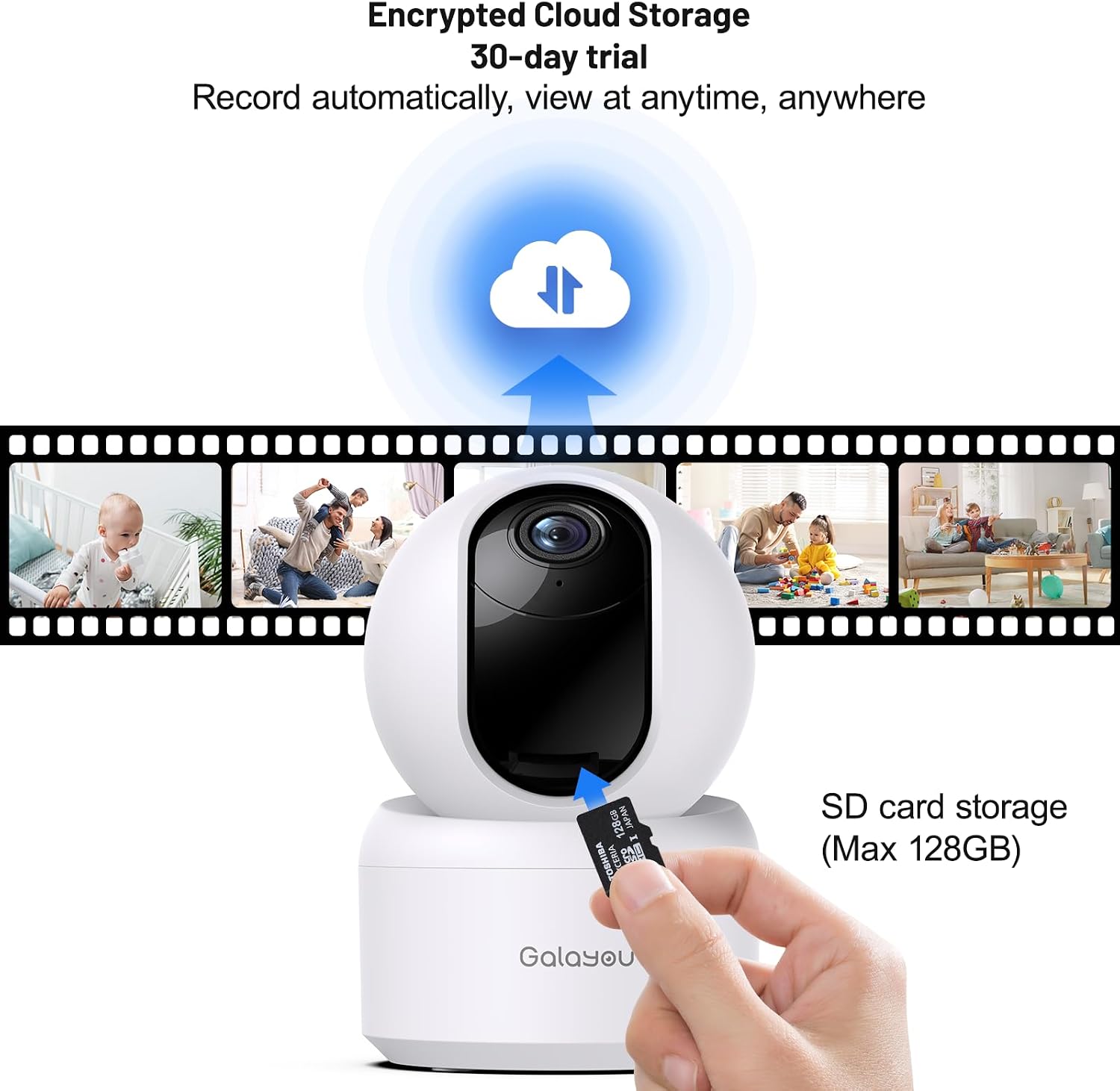 Thumbnail 6 de GALAYOU G2 2K Pet Camera with 360° tracking