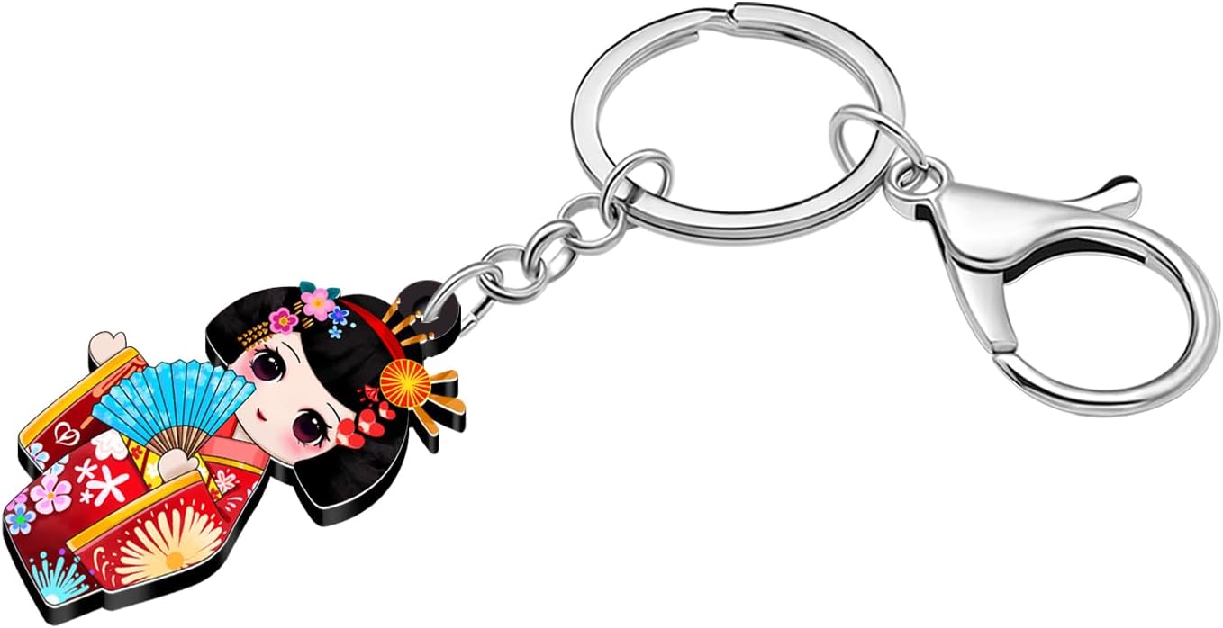 Thumbnail 2 de RAIDIN Acrylic Kimono Doll Keychain
