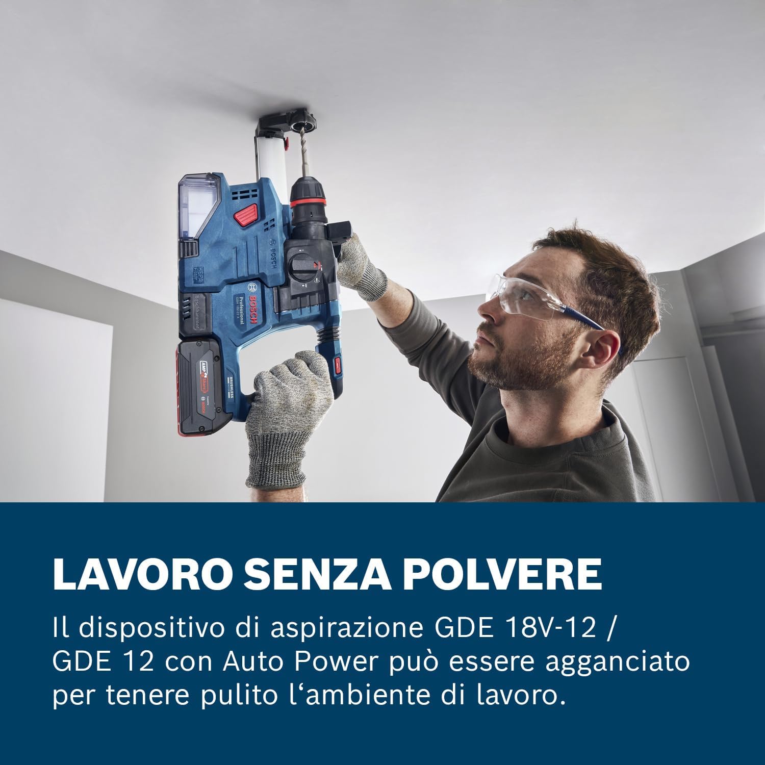 Detalle 2 de Bosch GBH 18V-22 X martello perforatore 🛠