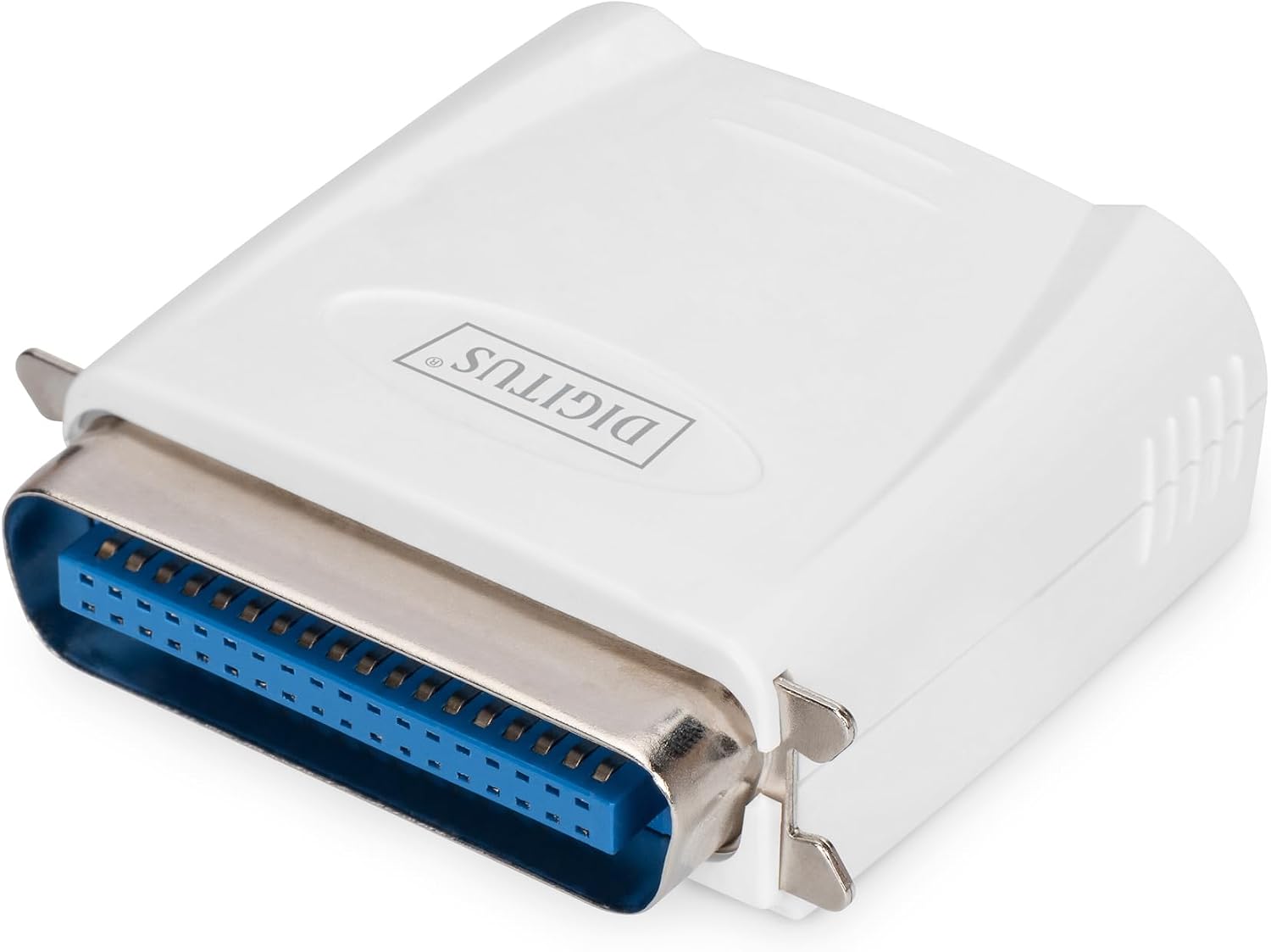 Detalle de DIGITUS DN-13001-1 – przewodowy serwer druku Fast Ethernet z portem równoległym