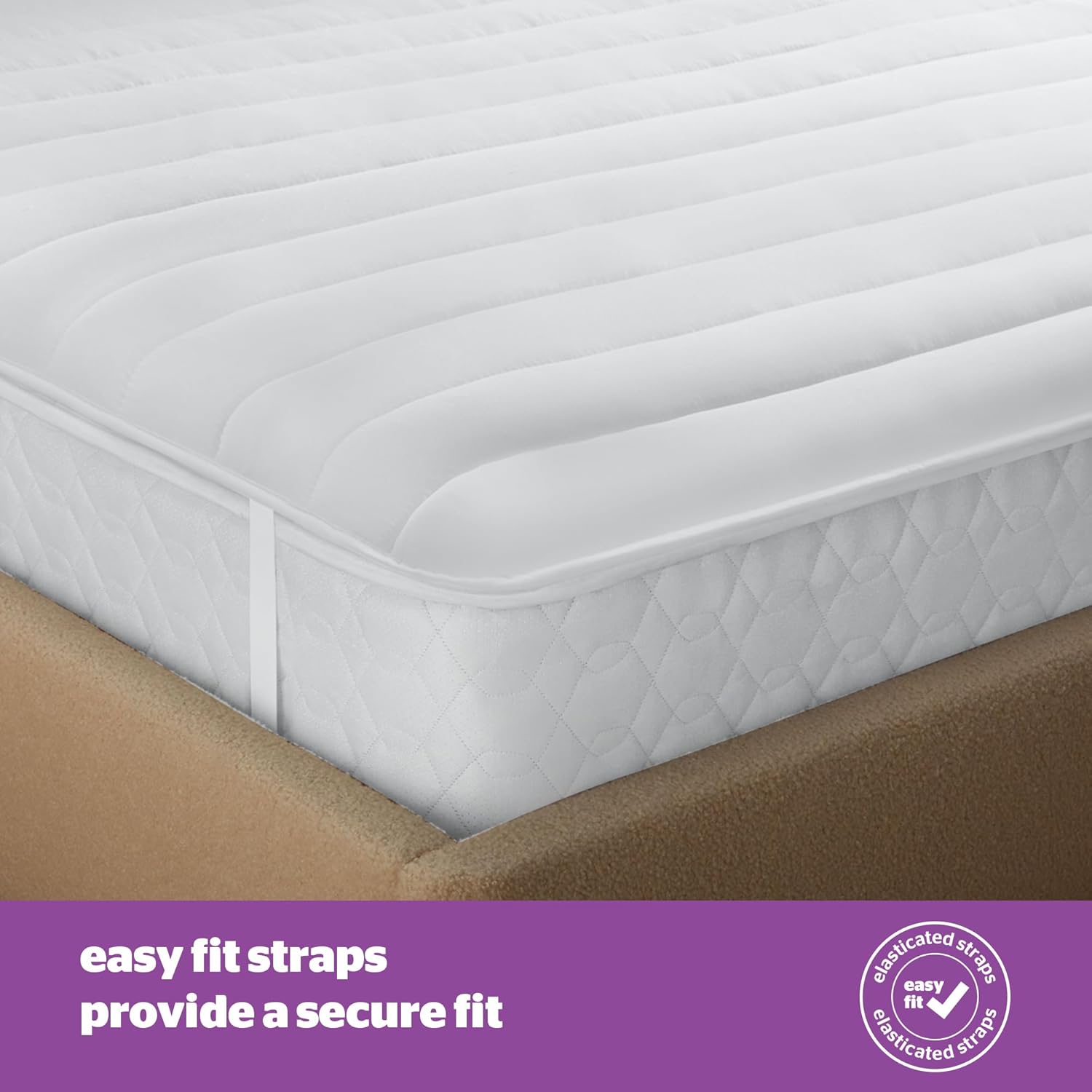 Thumbnail 4 de Silentnight Deep Sleep Mattress Topper Single Bed – Soft, Supportive and Hypoallergenic 190x90cm