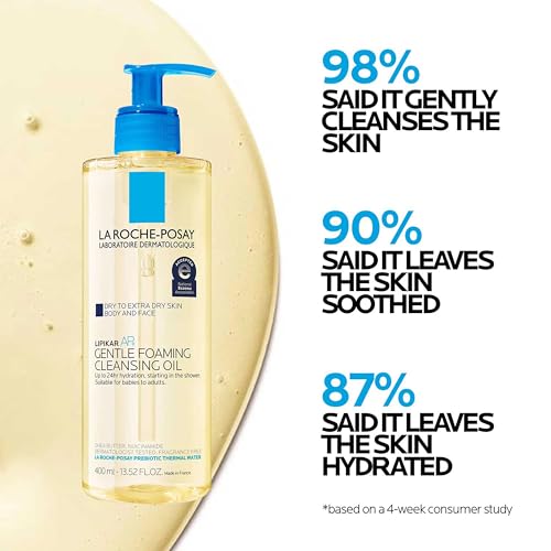 Thumbnail 4 de La Roche-Posay Lipikar AP+ Gentle Foaming Cleansing Oil — Face & Body, 13.52oz