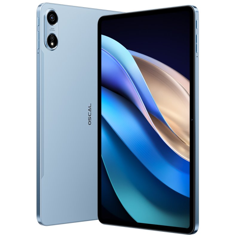 Detalle 2 de OSCAL Pad 100 Tablet 12\" FHD+ 2K, 12GB/256GB, Android 15, 4G, Azul