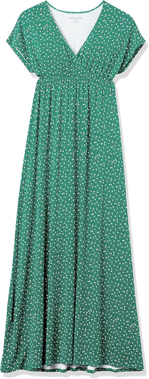 Thumbnail 5 de Amazon Essentials Women’s Fit and Flare Waisted Jersey Maxi Dress (Plus Size available)