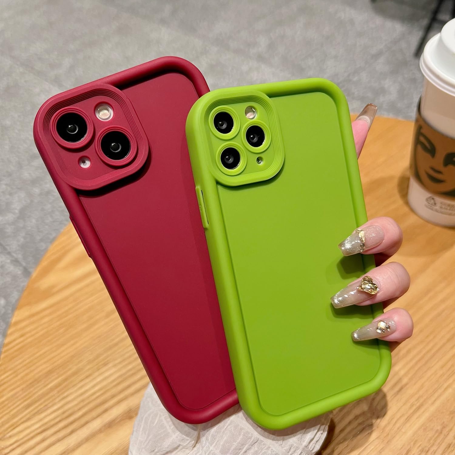 Detalle 2 de Puxicu iPhone 15 Case, Slim TPU