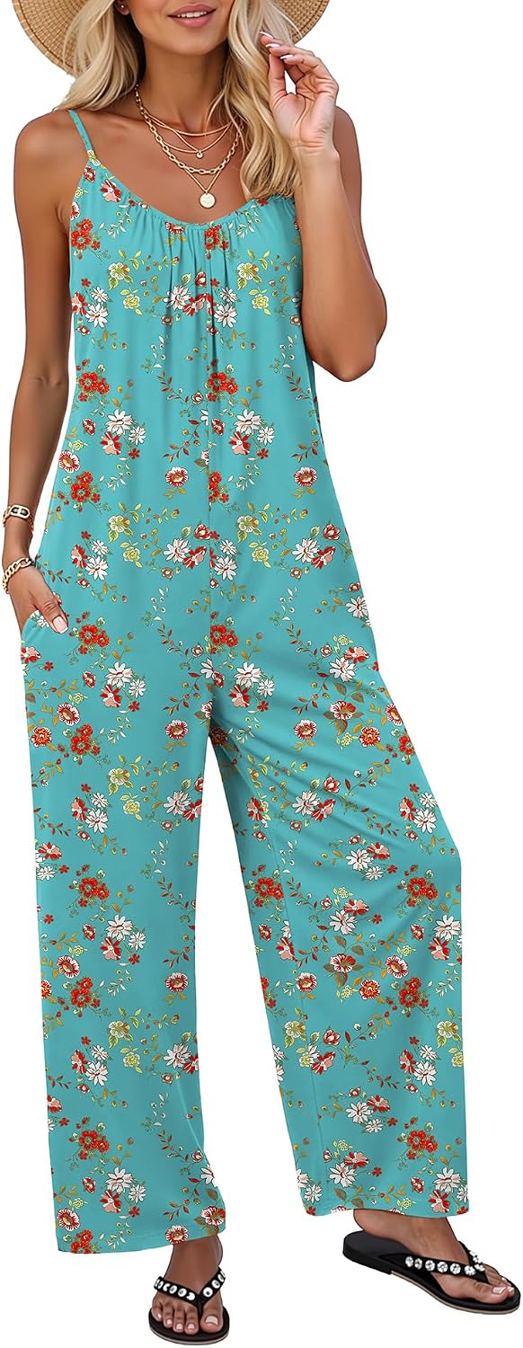 Detalle de LILBETTER Women's Jumpsuit, Polyester-Spandex Blend