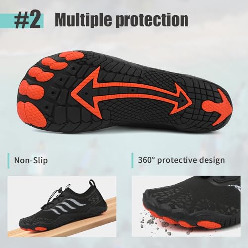 Detalle de Hanani Water Shoes: Quick-Drying Barefoot-Style Beach & Swim Shoes