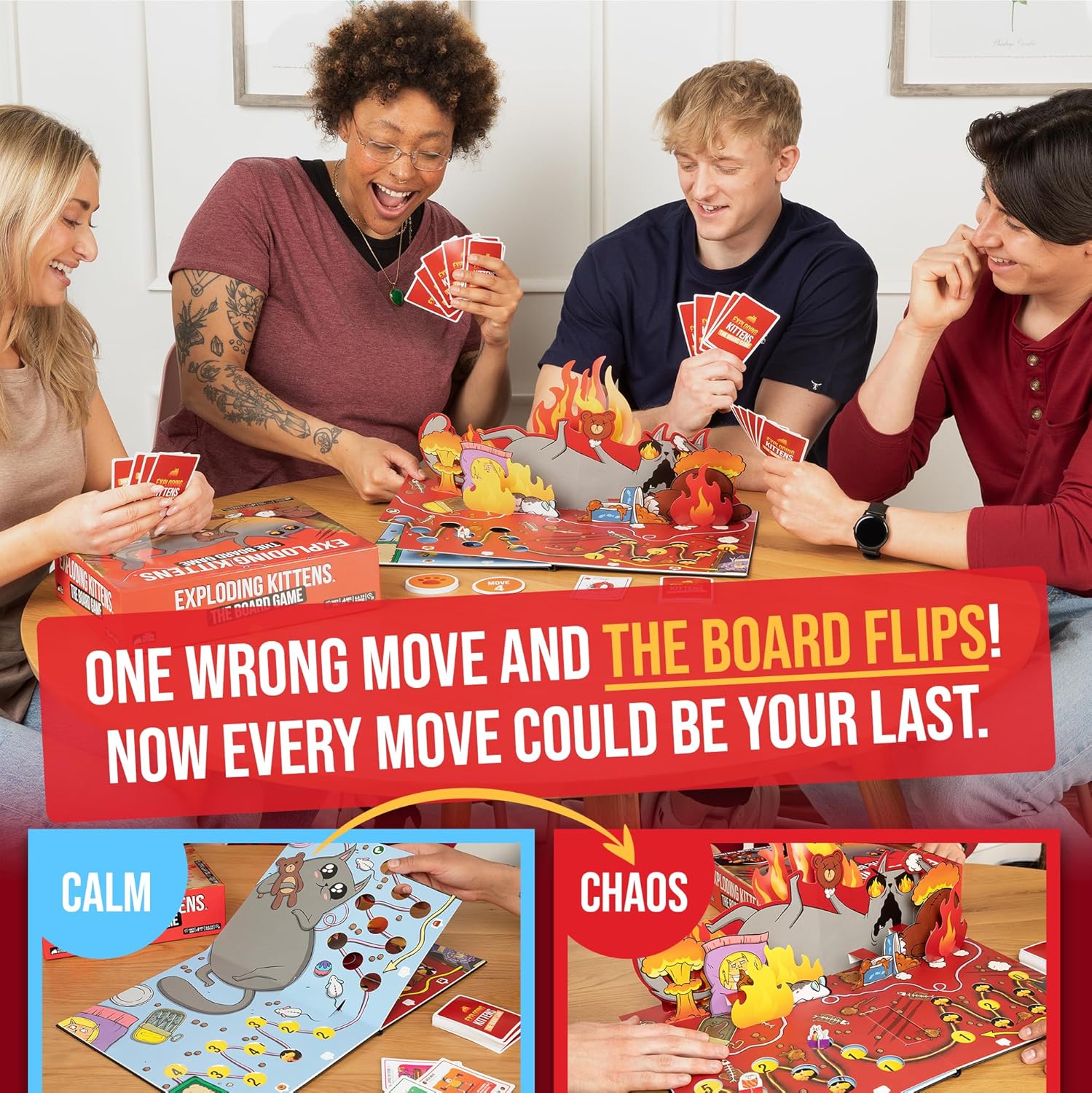 Thumbnail 4 de Exploding Kittens Board Game 2–6 Players