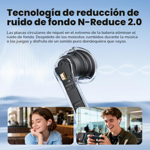 Thumbnail 7 de SoundPEATS Air6 HS: Auriculares Inalámbricos BT 6.0 con LDAC, Hi-Res y 45 Horas de Autonomía