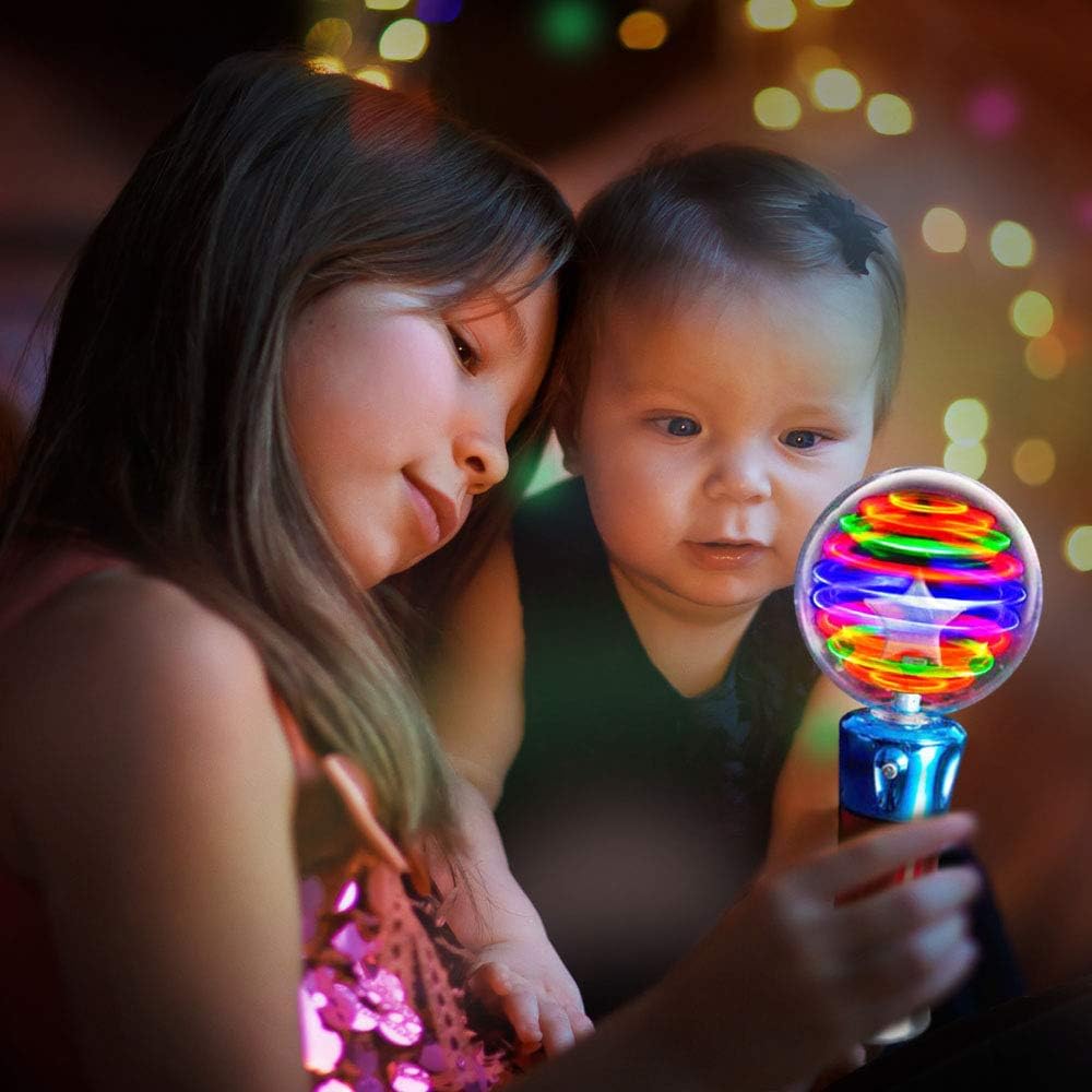 Thumbnail 5 de ArtCreativity Spinning Light Up Toy Wand 7.5