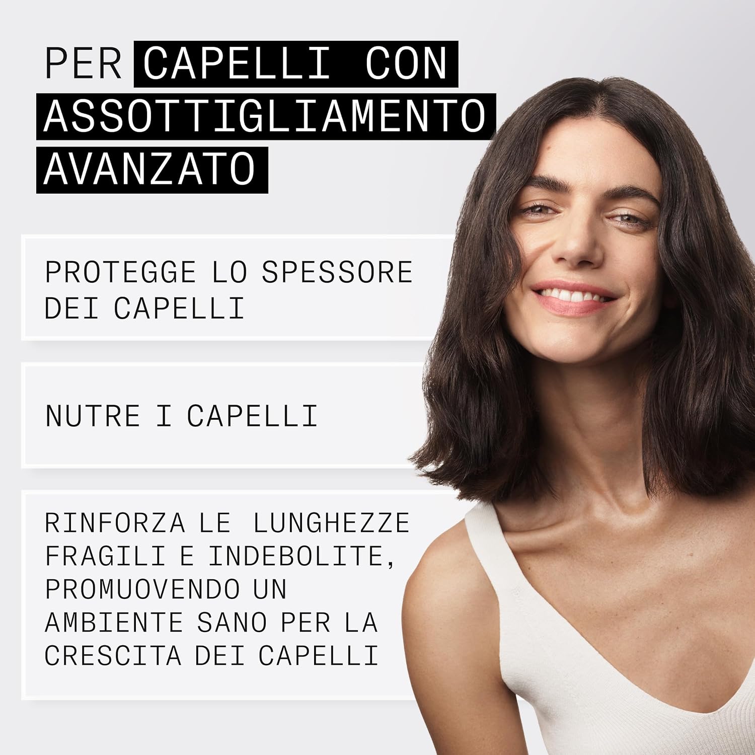 Detalle de Nioxin Hair Booster Serum con olio di menta piperita (100 ml) – trattamento protettivo senza risciacquo per capelli ad assottigliamento avanzato