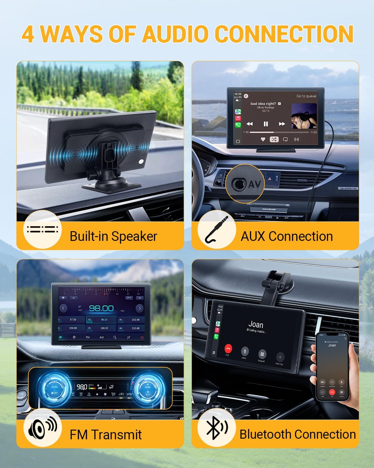 Detalle 2 de CEMOFE Car Play Screen 8 Inch