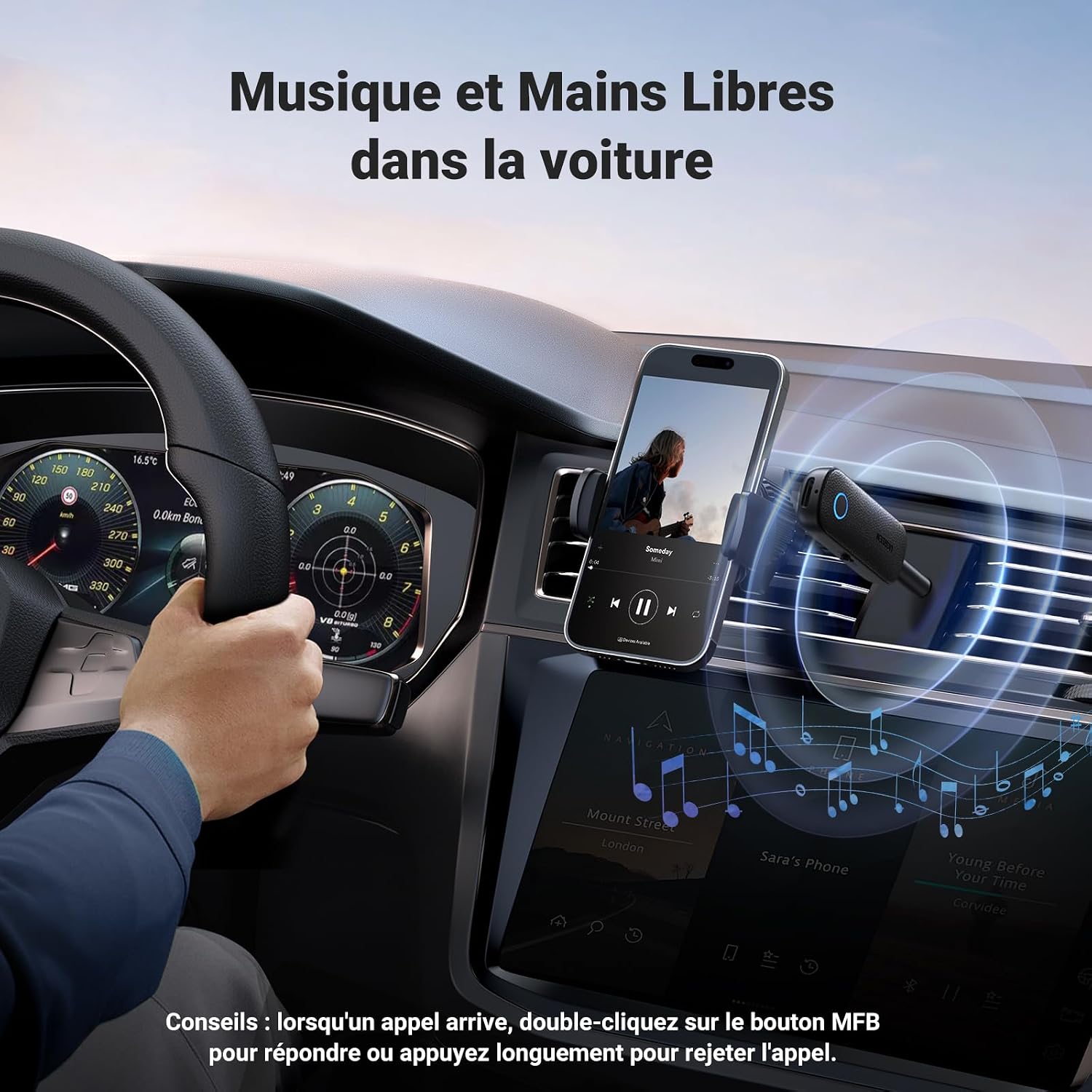 Thumbnail 4 de UGREEN Adaptateur Bluetooth Jack 5,4 — émetteur/récepteur audio