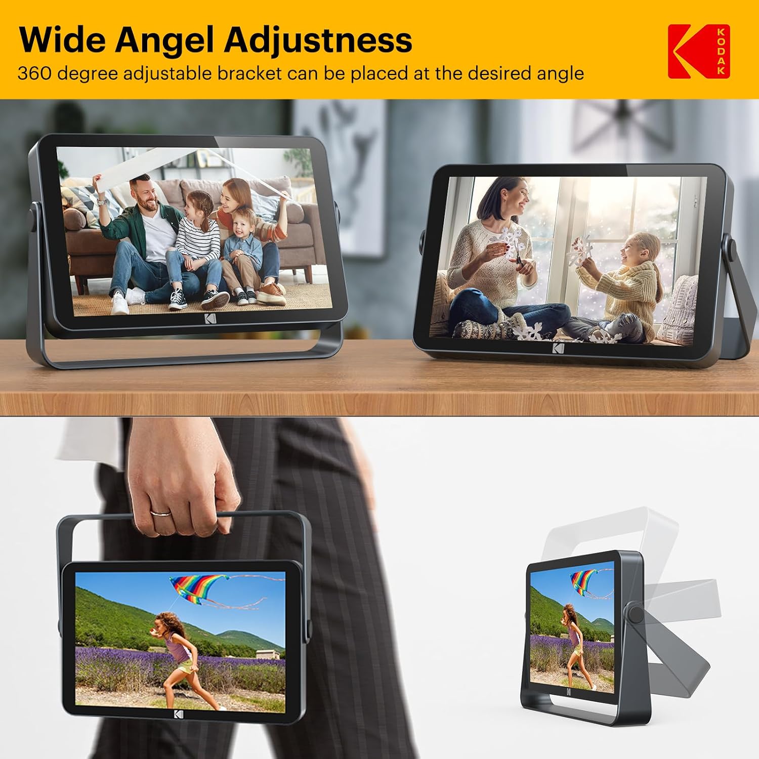 Thumbnail 4 de KODAK Wireless Digital Picture Frame 10.1"