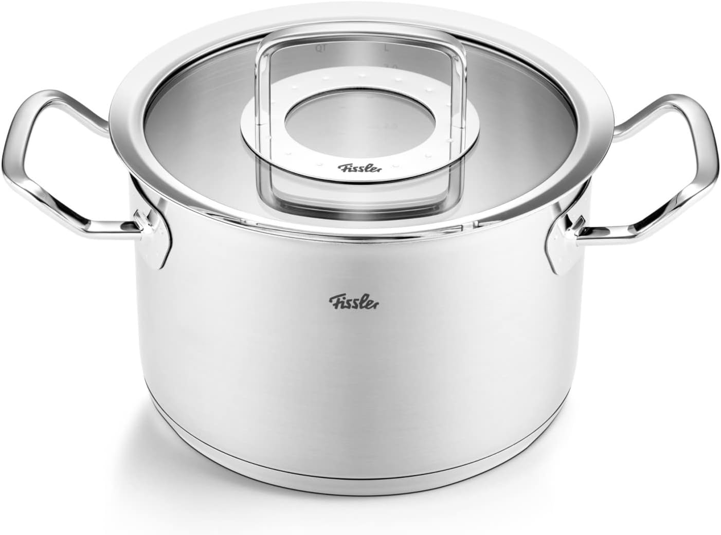 Fissler Olla de 20 cm con tapa de cristal