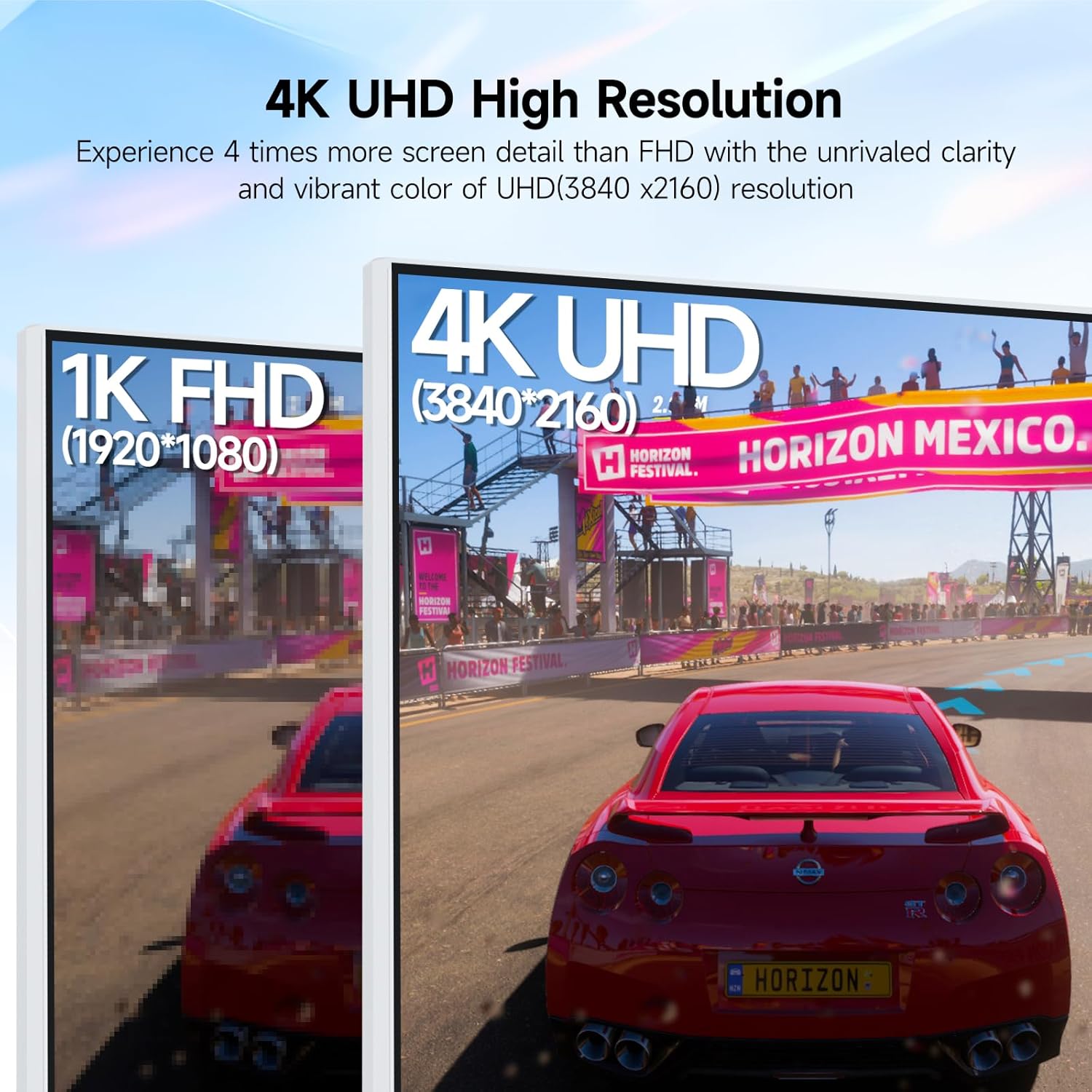 Detalle 2 de Gawfolk 27-inch 4K gaming monitor, 160Hz