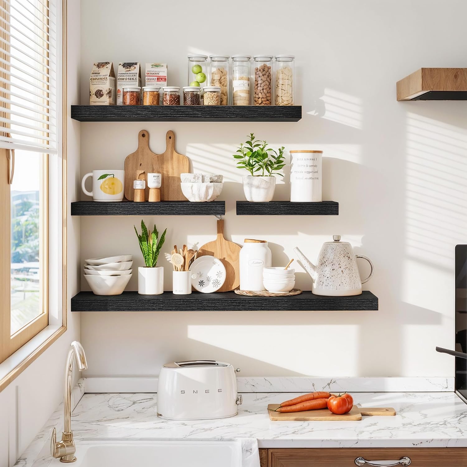 Thumbnail 6 de Vivelove Floating Shelves 16-inch