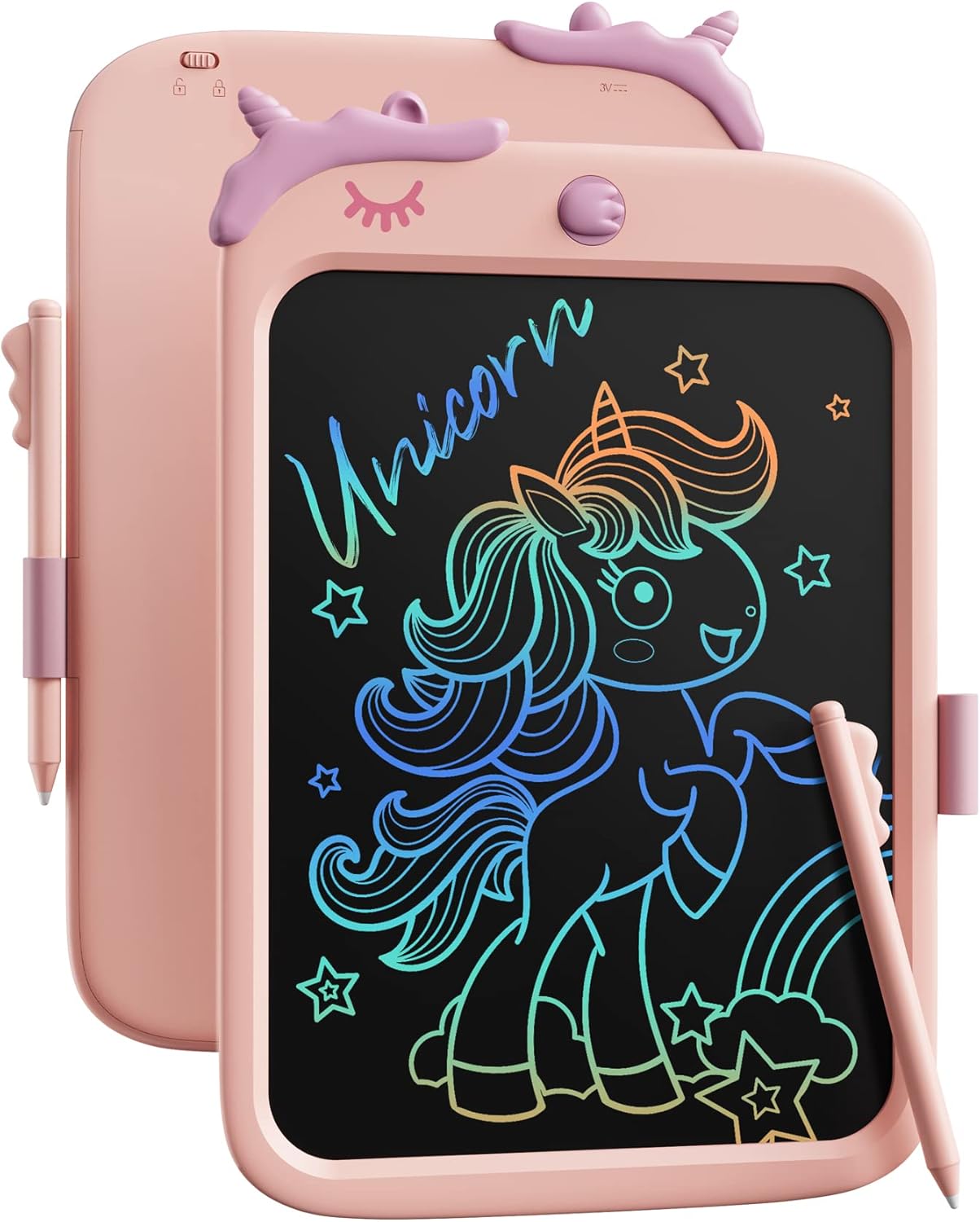 10-Zoll LCD-Schreibblock Rosa